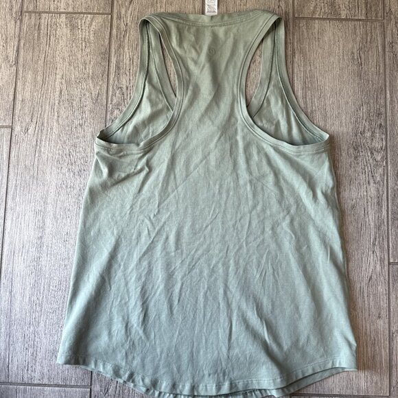 Womens LuluLemon Racerback tank top - size 4 - Mint green - Picture 5 of 6
